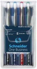 SCHNEIDER  Roller One Business, sada, 4 barvy, 0,6 mm, SCHNEIDER