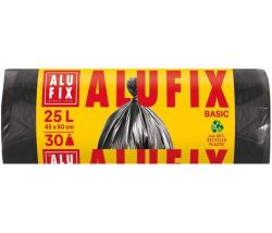 Pytle na odpadky Economy, černá, 25 l, 30 ks, ALUFIX XMS2530ECONNEW ,balení 30 ks