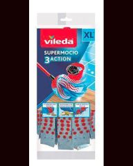 VILEDA  Podlahový mop SuperMocio 3 Action, modrá, s mikrovlákny, VILEDA