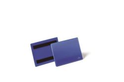 Durable  Držák dokumentů, tmavě modrá, magnetický, pro formát A6, na šířku, DURABLE ,balení 50 ks