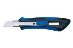 WEDO  Odlamovací nůž Soft-cut, modrá/černá, 18 mm, WEDO