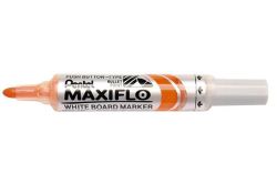 Popisovač na bílou tabuli Maxiflo MWL5M, oranžová, 2,5 mm, kuželový hrot, PENTEL
