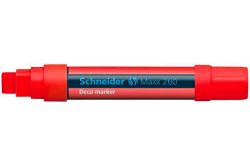SCHNEIDER  Křídový popisovač Maxx 260, červená, 2-15mm, tekutý, SCHNEIDER