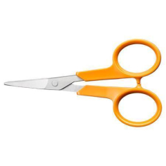 Nůžky na nehty Classic, oranžová, 10 cm, zahnuté, FISKARS 1075058