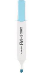 Zvýrazňovač FM-1 Mild, modrá, 3,5 mm, ZEBRA 55509