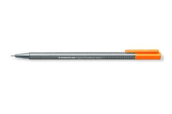 STAEDTLER  Liner Triplus 334, neon oranžová, 0,3 mm, STAEDTLER
