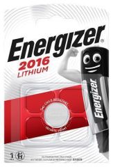 ENERGIZER  Baterie knoflíková, CR2016, 1 ks v balení, ENERGIZER