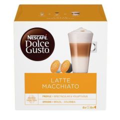 NESCAFE  Kapsle do kávovaru, 16 ks, NESCAFÉ Dolce Gusto Latte Macchiato