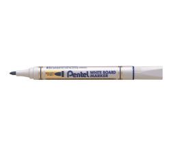 Popisovač na bílou tabuli, modrá, 4,2 mm, kuželový hrot, PENTEL MW85-CE