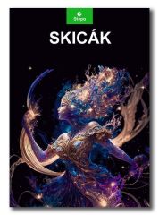 Skicák  A4/20listů černý, 180g, STEPA ,balení 20 ks
