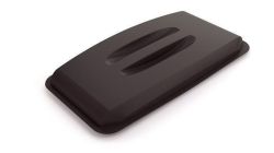 Durable  Víko k odpadkovému koši 60 l DURABIN ECO, černá, plast, DURABLE 1800504221