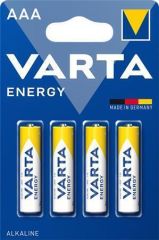 VARTA  Baterie, AAA (mikrotužková), 4 ks v balení, VARTA  Energy