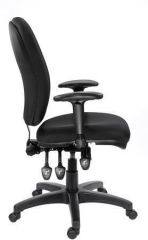 MAYAH  Manažerská židle, textilní, černá základna, MaYAH, Comfort, černá