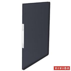 Katalogová kniha Vivida, měkká, černá, A4, 40 kapes, ESSELTE