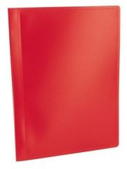 Katalogová kniha Standard, červená, 10 kapes, A4, VIQUEL