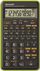 Kalkulačka vědecká EL-501TBWHL, zlatá, 146 funkcí, SHARP