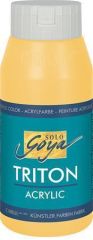 Akrylová barva TRITON SOLO GOYA, kadmium žlutá, 750 ml, KREUL