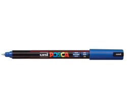 Akrylový popisovač Posca PC-1MR, modrá, 0,7 mm, UNI 2UPC1MRK