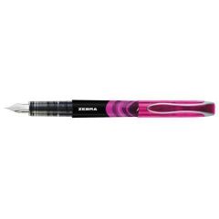 Inkoustové pero, růžová, 0,6 mm, ZEBRA