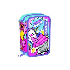 Penál plný Triplo, daisy pop, MITAMA 64869