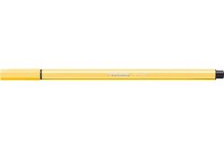 Fix, 1 mm, STABILO Pen 68, žlutá