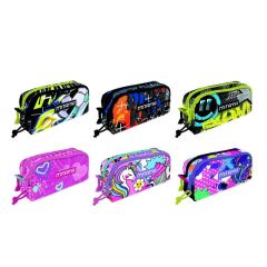 Penál 2Zip, urban smile, MITAMA 64889-90014