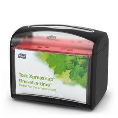 TORK  Zásobník na ubrousky Xpressnap, černá, N4 system,  155x201x150 mm, TORK