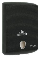 Zásobník na papírové ručníky EcoNatural, černá, 40 x 29 x 13 cm, LUCART 892343