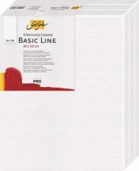 Malířské plátno Basic Line 24 x 30 cm, sada 3ks, KREUL ,balení 3 ks