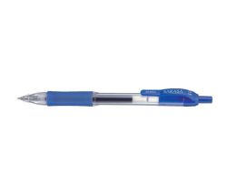 Gelové pero Sarasa, modrá, 0,33 mm, stiskací mechanismus, ZEBRA 46720