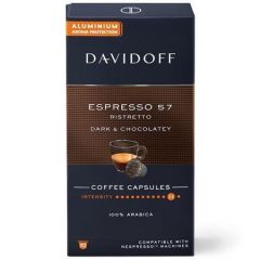 DAVIDOFF  Kávové kapsle Espresso 57, 10 ks, DAVIDOFF 522667 ,balení 10 ks