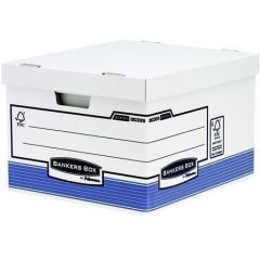 FELLOWES  Archivační kontejner BANKERS BOX® SYSTEM, modrá, FELLOWES ,balení 10 ks