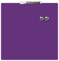 Nobo  Magnetická tabule Square Tile, fialová, popisovatelná, 360x360mm, NOBO