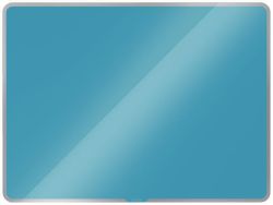 Magnetická skleněná tabule Cosy, matně modrá, 80x60 cm, LEITZ
