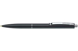 Kuličkové pero K15, černá, 0,5mm, stiskací mechanismus, SCHNEIDER ,balení 50 ks