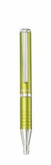 ZEBRA  23464-24 Kuličkové pero SL-F1, modrá, 0,24 mm, teleskopické, kovové, zelené tělo, ZEBRA