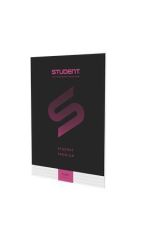 Sešit Student Premium, 81-32, černá, A4, linkovaný, 32 listů, ICO 7500107005
