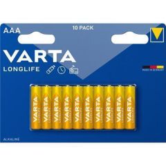Baterie Longlife, AAA, 10 ks, VARTA 4103101461 ,balení 10 ks