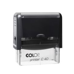 Razítko Printer C 40, modrý polštářek, COLOP 1524007