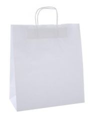 Apli  Dárková taška, bílá, 24x11x31 cm, APLI ,balení 50 ks