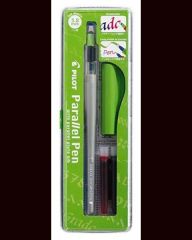 Plnící pero Parallel Pen, 3,8 mm, zelený uzávěr, PILOT