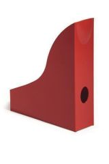 Durable  Stojan na časopisy Basic, červená, plast, 73 mm, DURABLE