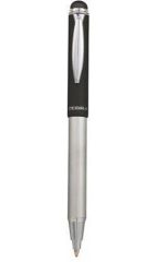 ZEBRA  46619 Kuličkové pero Telescopic Metal Stylus, modrá, 0,24 mm, teleskopické, kovové, grafitově šedé