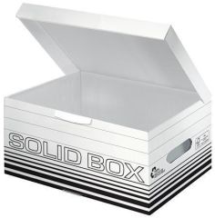 Leitz  Archivační krabice Solid S, bílá, LEITZ