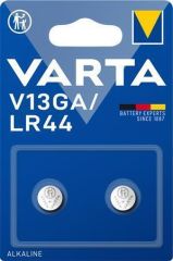 VARTA  Knoflíková baterie V13GA/LR44/A76, 2 ks, VARTA ,balení 2 ks
