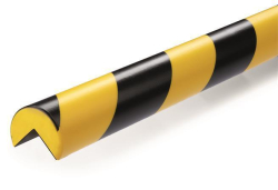 Ochranný rohový profil E25R, žlutá-černá, magnetický, 5 ks/balení, DURABLE 1110130 ,balení 5 ks