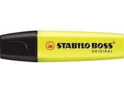 Zvýrazňovač BOSS original, žlutá, 2-5mm, STABILO