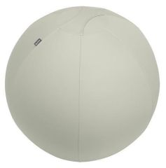 Smiffys  Gymnastický míč na sezení Ergo Cosy, světle šedá, 75 cm, s těžítkem proti odkutálení, LEITZ 654300