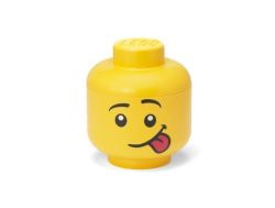 Úložný box ve tvaru hlavy minifigurky, Silly, malý, LEGO 40311726