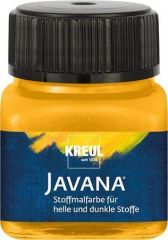 KREUL  Barva na světlý a tmavý textil, zlatožlutá, 20 ml, JAVANA, KREUL